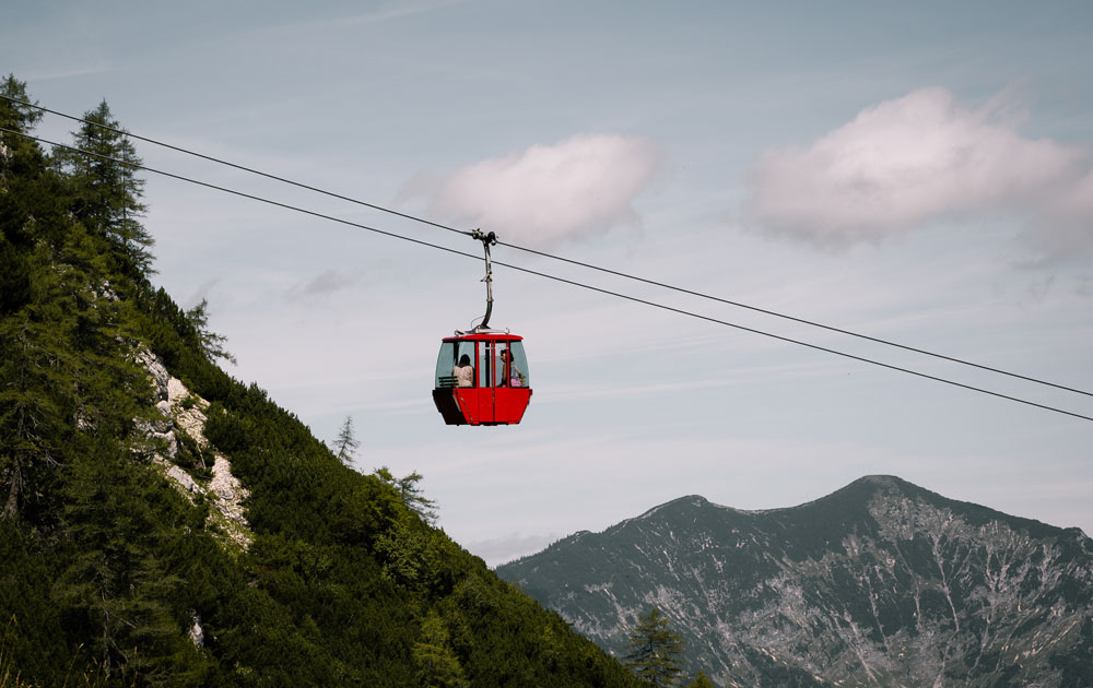 Katrin Seilbahn Die schönste Seilbahn im Salzkammergut