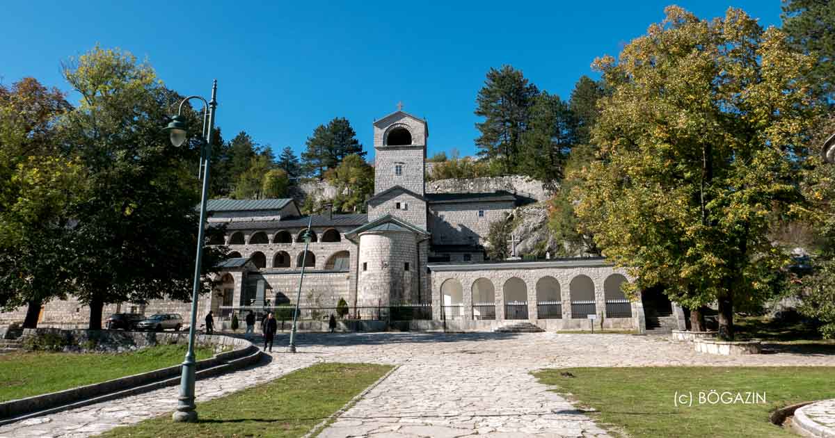 Kloster Cetinje ist Wahrzeichen der Stadt