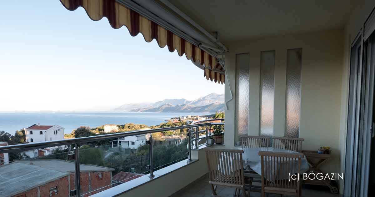Ferienwohnung Montenegro mit Meerblick in Utjeha
