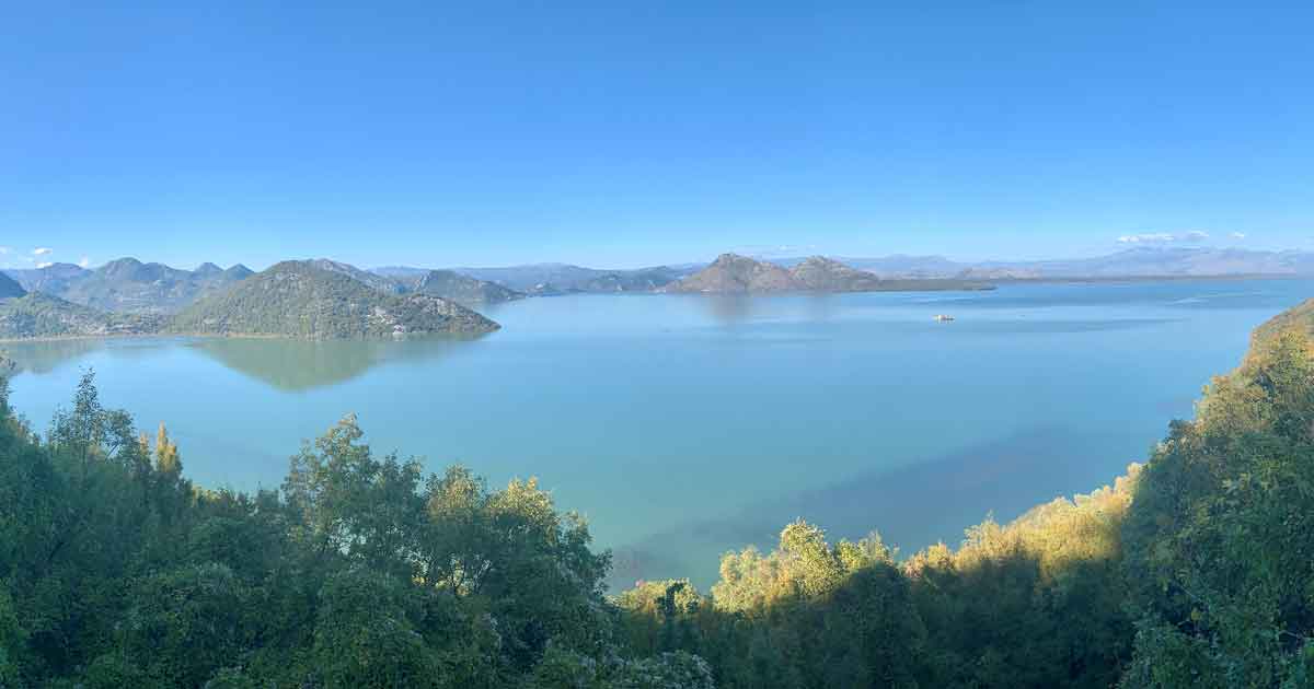 Sie können am Skadar See Wandern und Mountainbiken