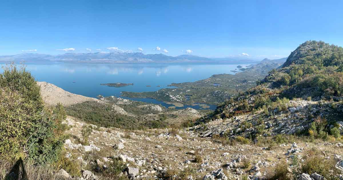 Skadar See ist der größte Süßwassersee in Europa