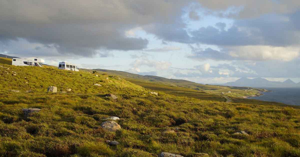 Wohnmobile mieten für Schottland Reise