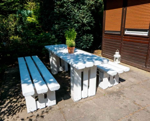 Gartenmöbel aus Paletten bauen für Garten und Terrasse