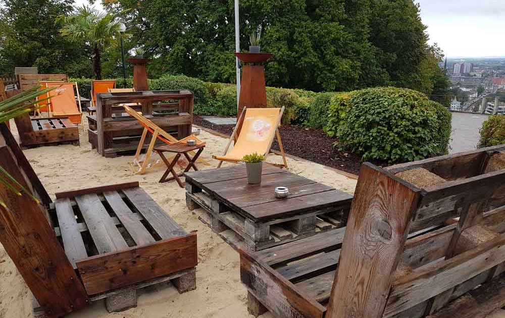 Lounge Sessel aus Europaletten