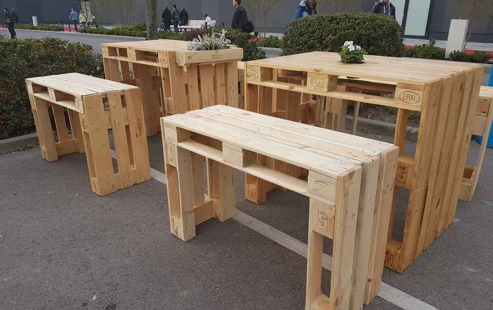 Lounge Möbel aus Paletten bauen