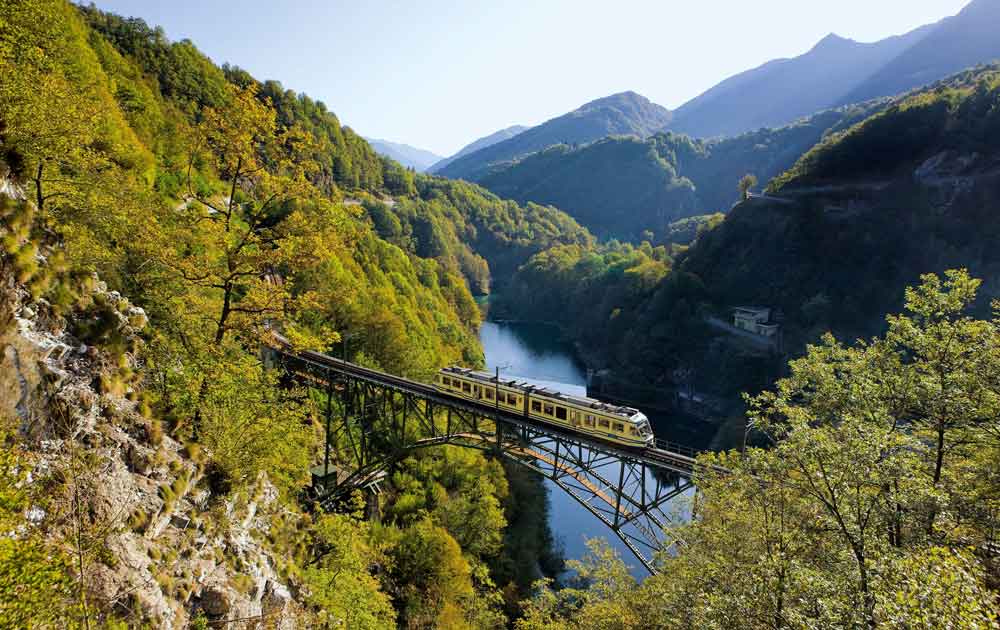 Centovalli Bahn von Locarno bis Camedo