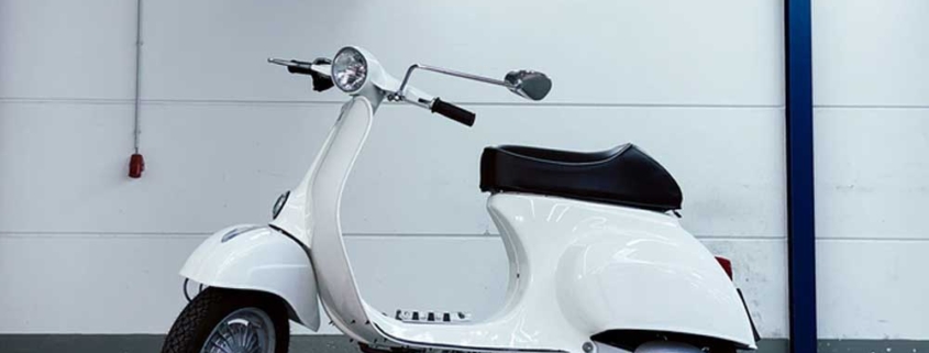 Vespa zum Elektroroller mit ÉvoRETROFIT Umbau Kit