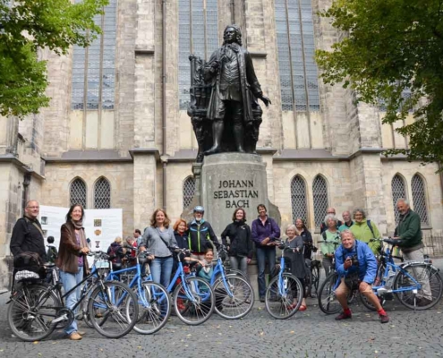 Mit dem Fahrrad zu Johann Sebastian Bach by Bike