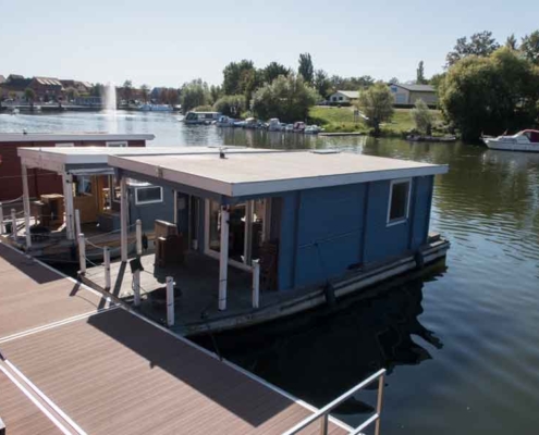 Hausboot bauen