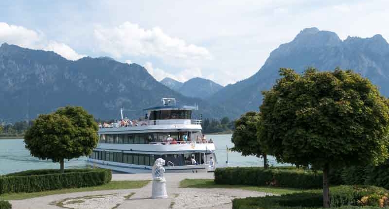 Füssen Schiffsrundfahrten auf dem Forggensee