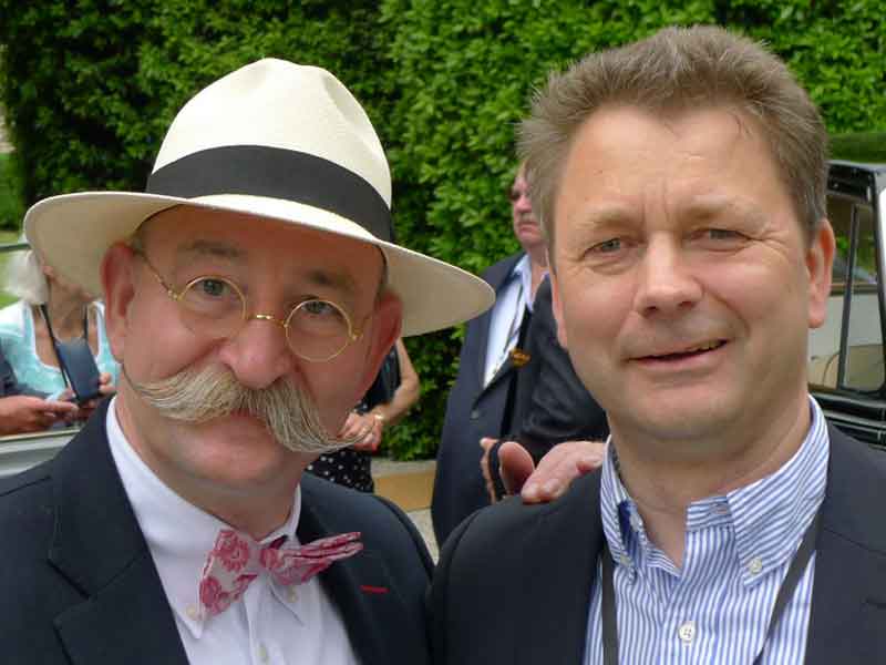 Horst Lichter beim Concorso d Eleganza