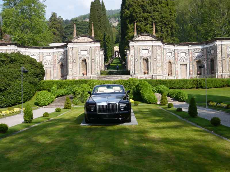 Villa d'Este in Cernobbio am Comer See