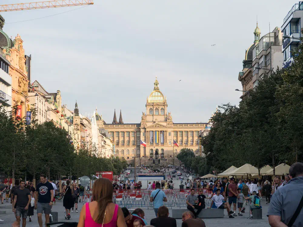 Prag Wenzelsplatz