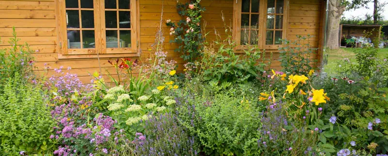 Gartenhaus Größe was beachten