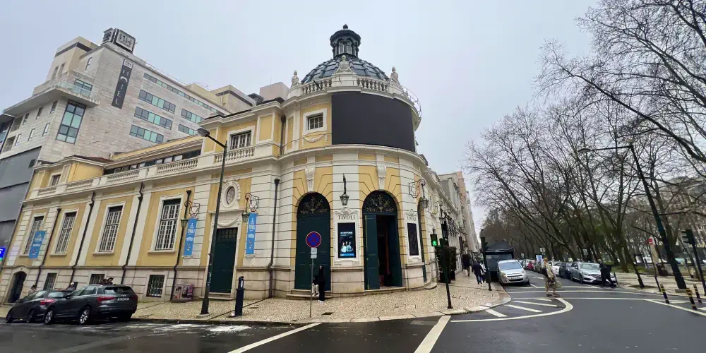 Teatro Tivoli Lissabon an der Avenida da Liberdade