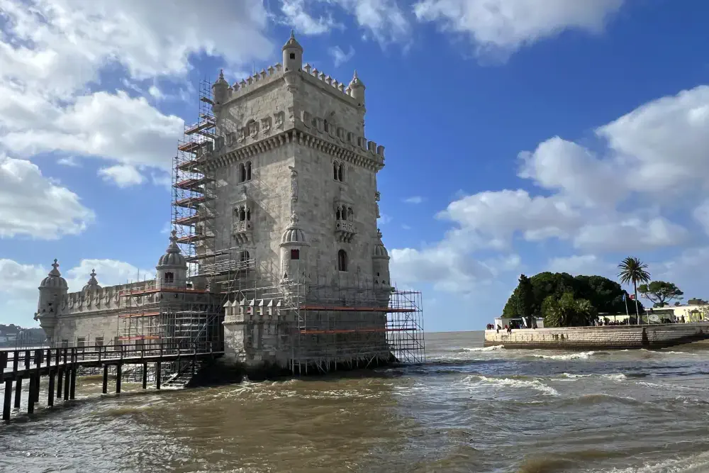 Torre de Belém am Tejo in Belém