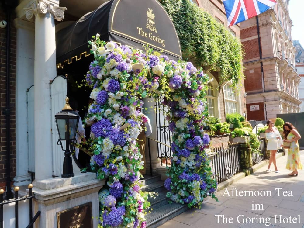 3 Tage London: Afternoon Tea im The Goring Hotel