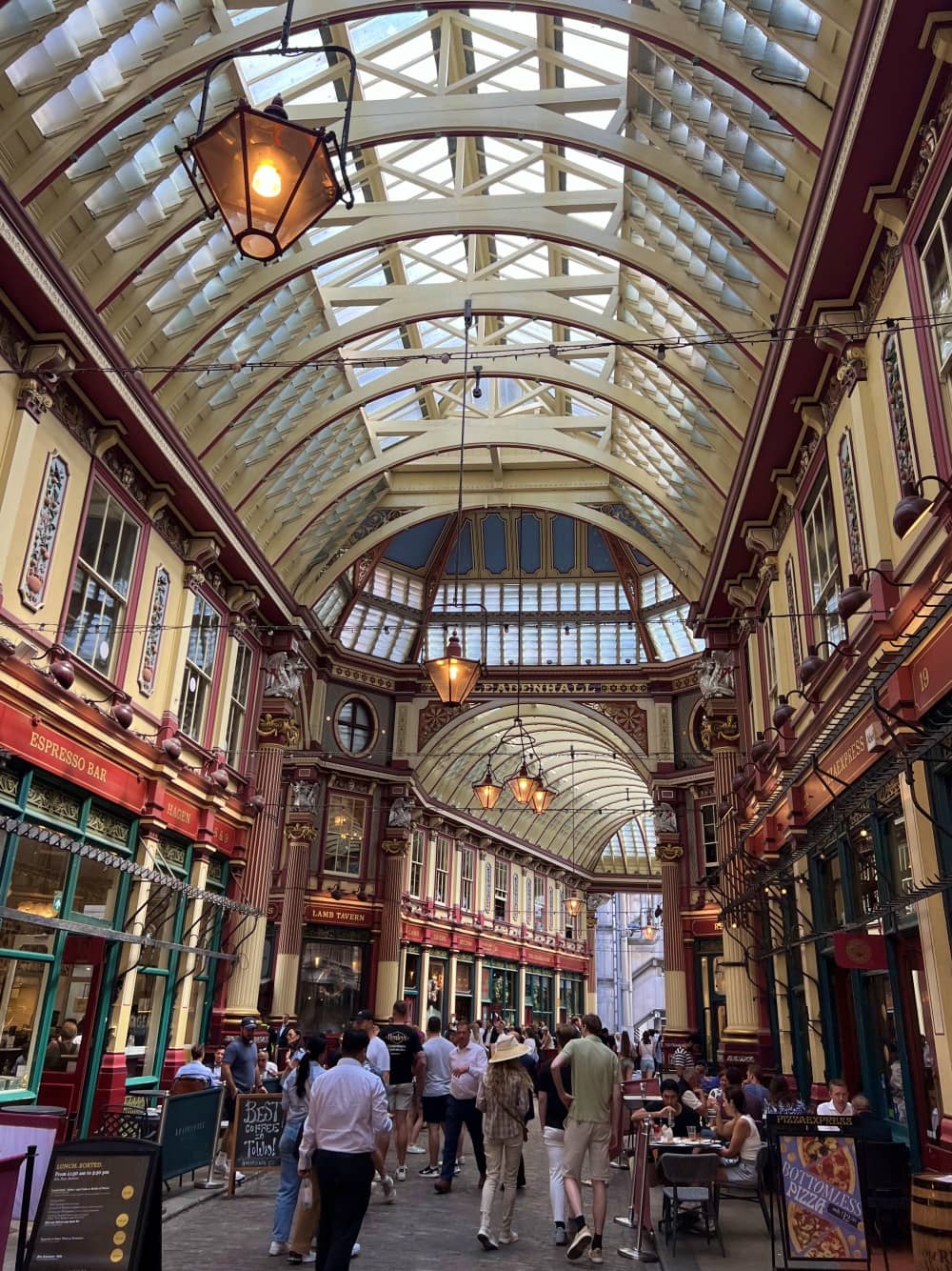 Leadenhall Market Flaniermeile & Filmkulisse von Harry Potter