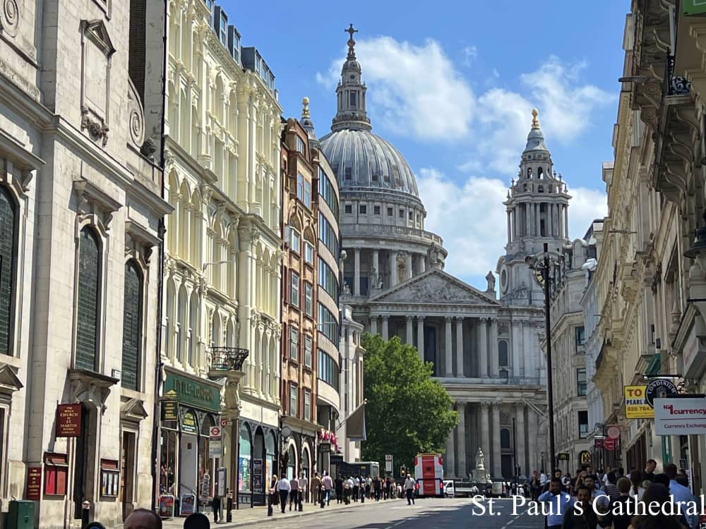 St. Paul's Cathedral in Tempel London
