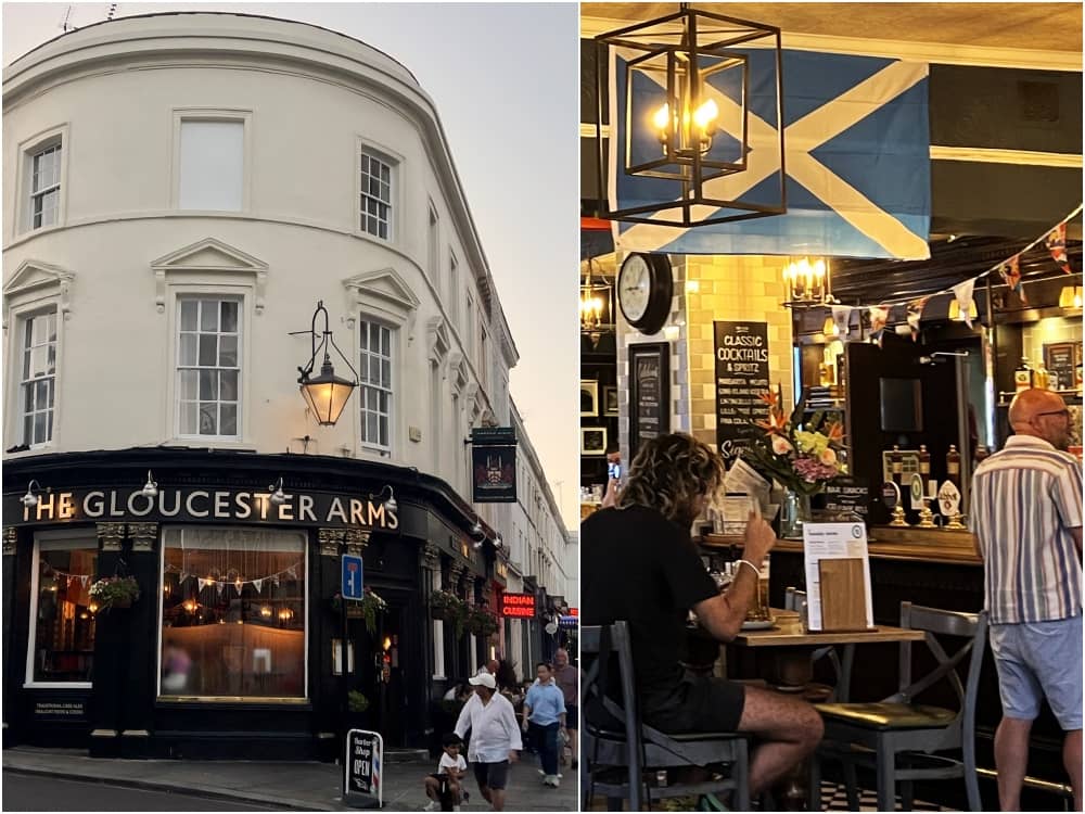 Britische Pub-Kultur: The Gloucester Arms