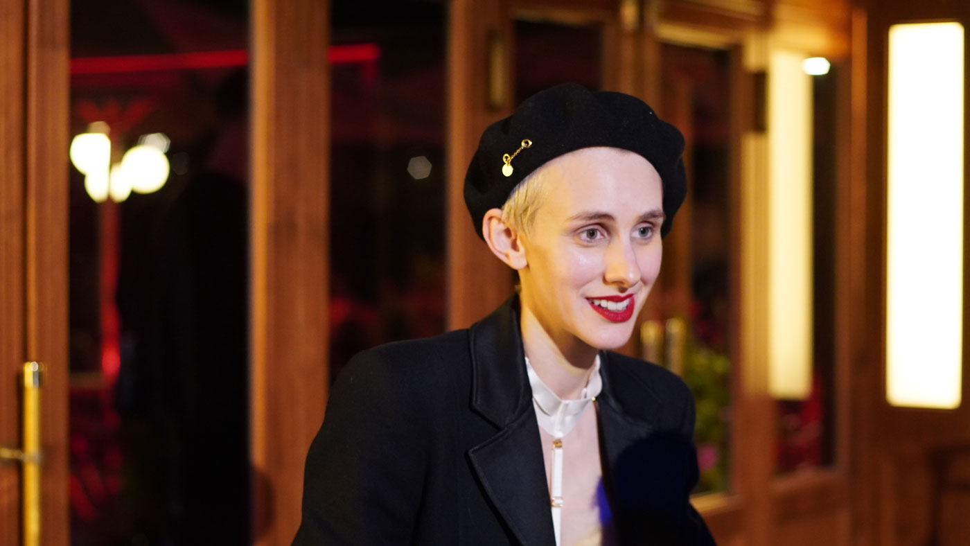 Lisa Eckhart im Tipi am Kanzleramt in Berlin